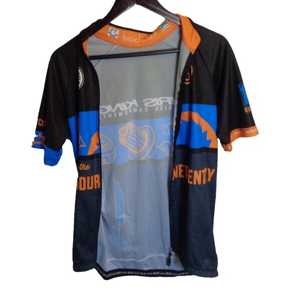 Biciclista Cycling Jersey Sz L Mens Full Zip Bike Shirt - Picture 3 of 10